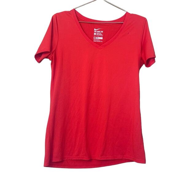 Nike Dri Fit V Neck T Shirt - Picture 1 of 6